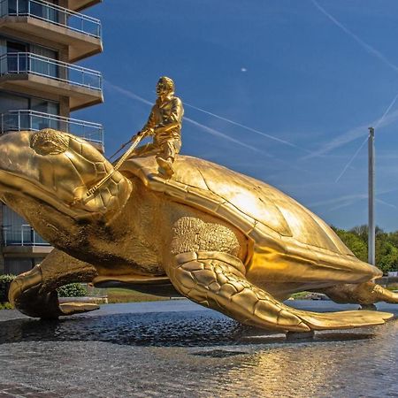Penthousestudio Gaudi Met Zonneterras En Zicht Op Zee Apartment Nieuwpoort Ngoại thất bức ảnh